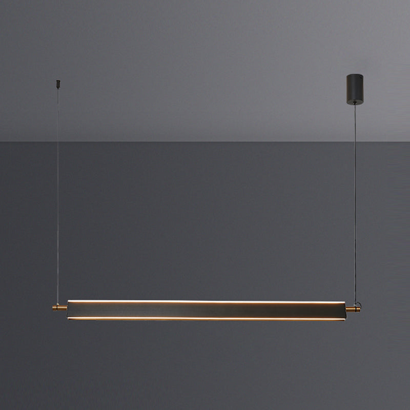 LED Linear Pendant Chandelier Contemporary Pendant Lighting for Living Room