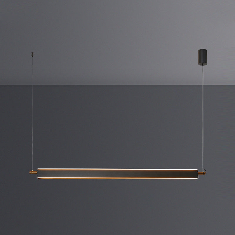 LED Linear Pendant Chandelier Contemporary Pendant Lighting for Living Room