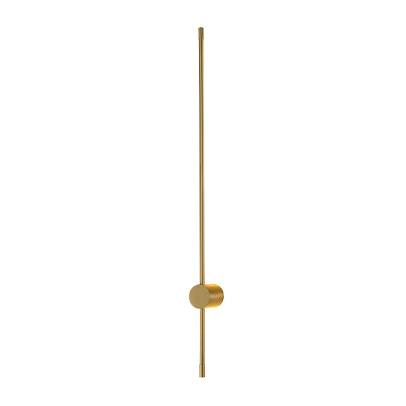 Sitting Room Modernist Wall Sconce Gold Linear LED Simple Wall Mounted Light
