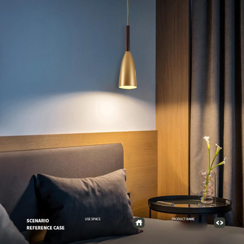 Postmodern Wall Light Golden Frame Wall Sconce Light for Living Room Bedroom