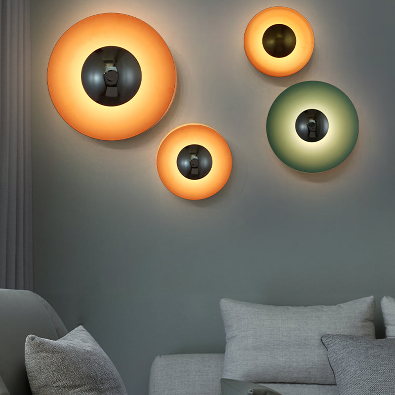 Contemporary Metallic LED Lamp Wall Lamp Fixtures for Bedroom Sitting Room