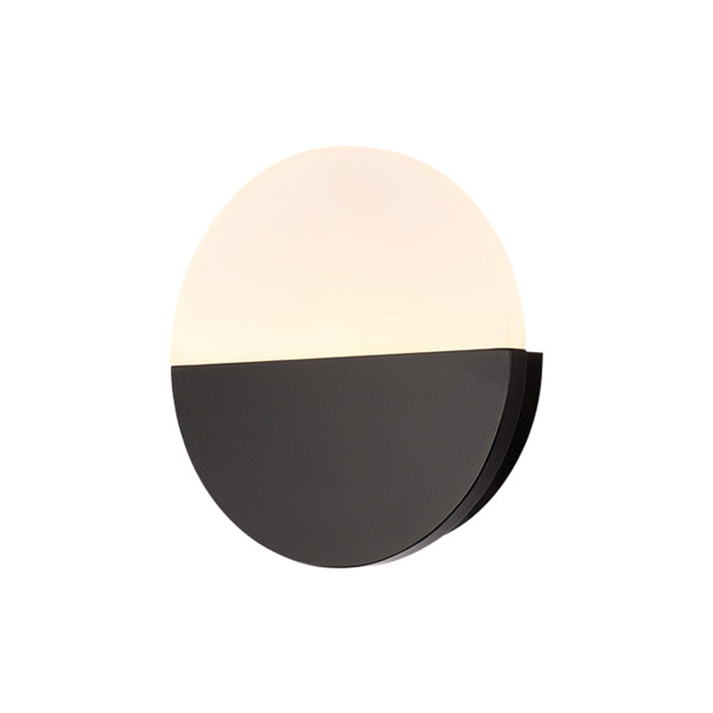 Ring Shape Wall Light Contracted Modern Acrylic Shade Wall Mount Light for Hallway
