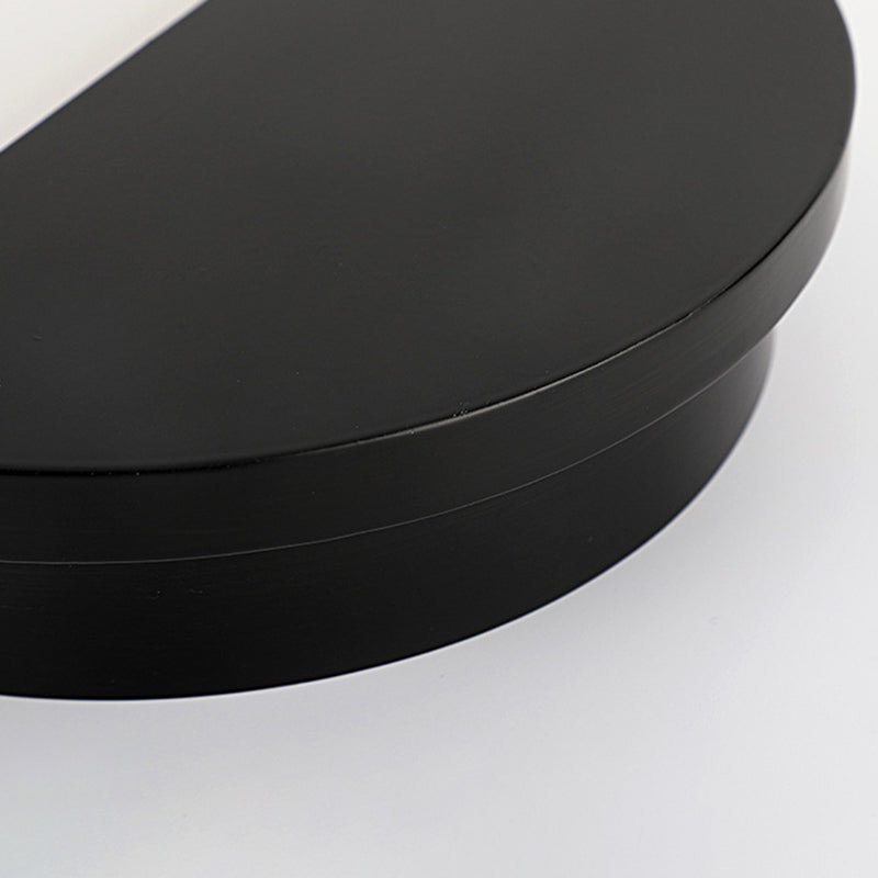 Luz de pared de forma del anillo Luz de montaje de pared de sombra acrílica moderna para el pasillo