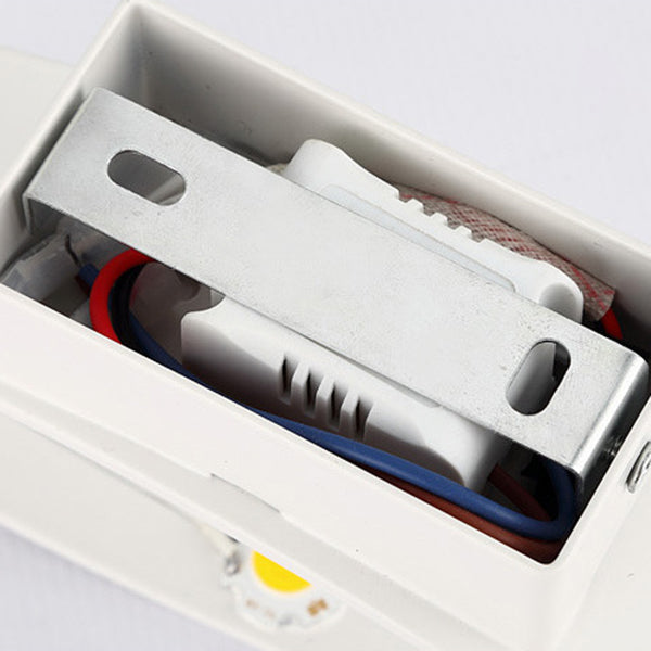 Modern Style Wall Light Creative Lights with White Acrylic Shade for Hotel Bedroom