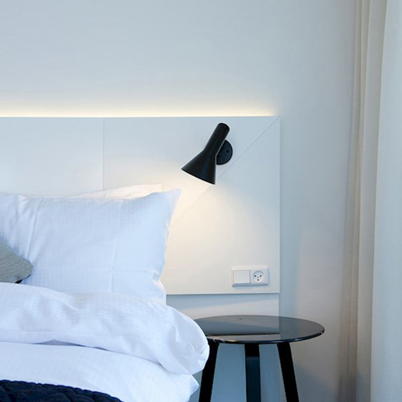 Modern Style Wall Light Creative Lights with Metal Shade for Hotel Bedroom Living Room