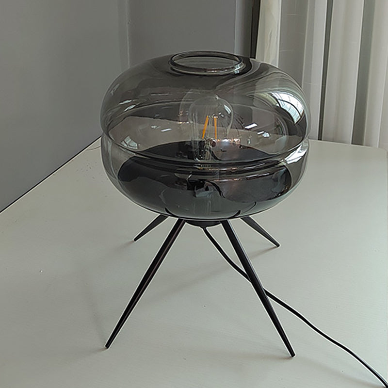 Modern Style Table Lamps with Glass Shade for Drawing Room Kid's Bedroom