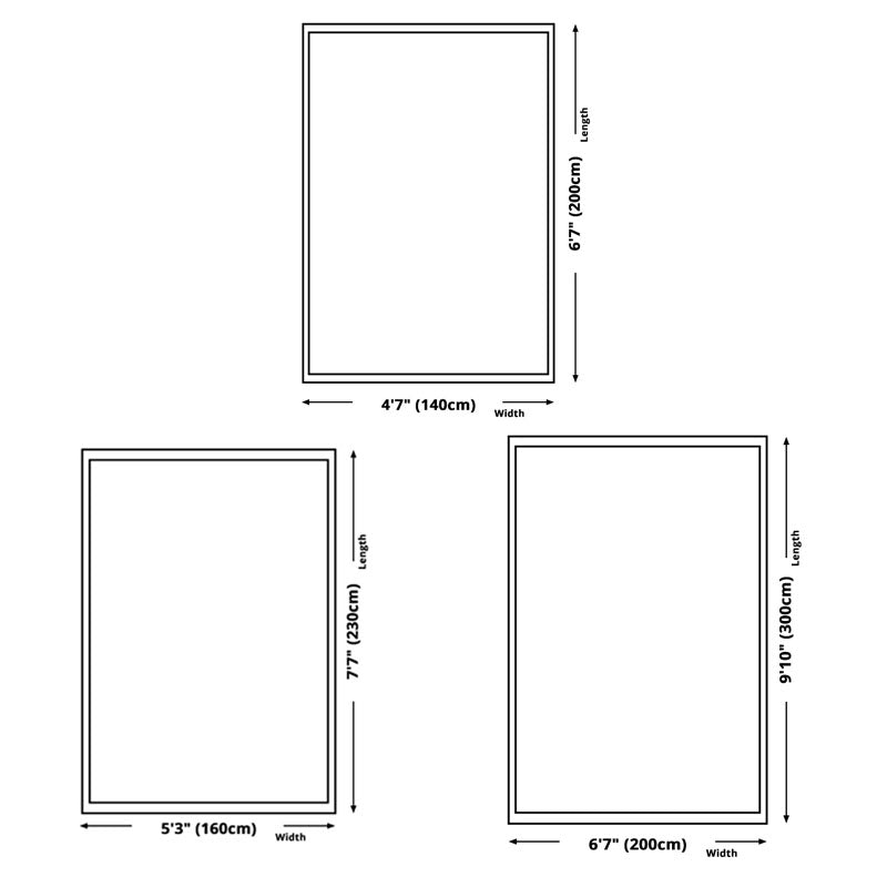 Simple Modern Rug Grey Striped Non-Slip Backing Indoor Rug for Living Room