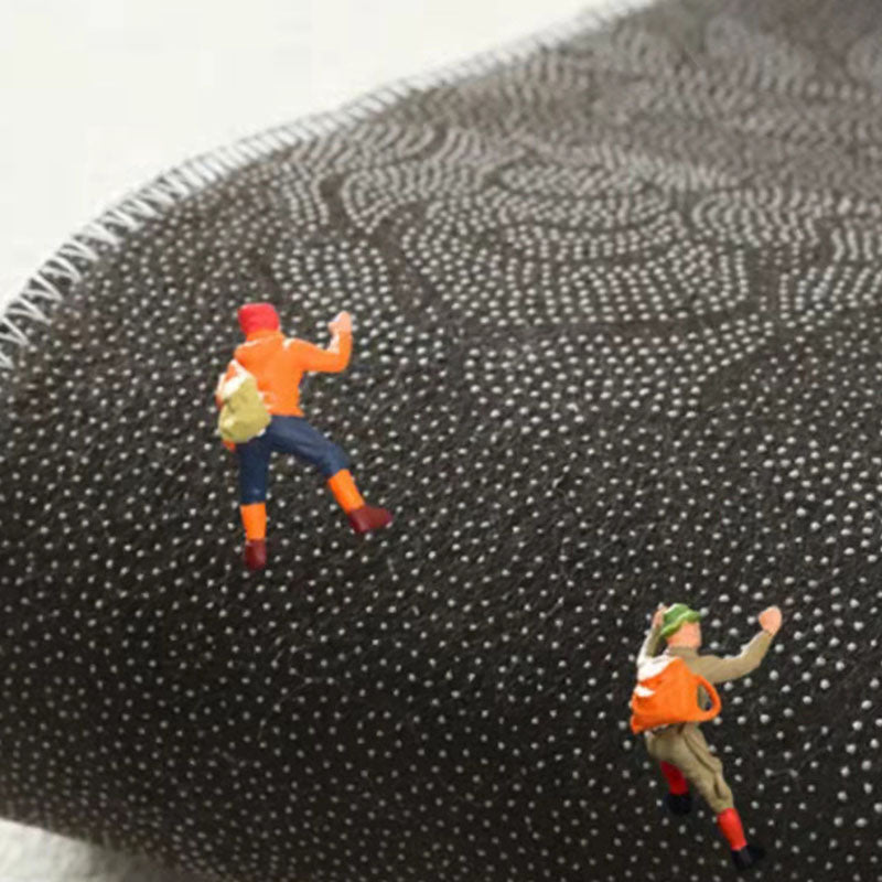 Green Living Room Area Carpet Leaf Pattern Polyester Rug Anti-Slip Backing Area Rug