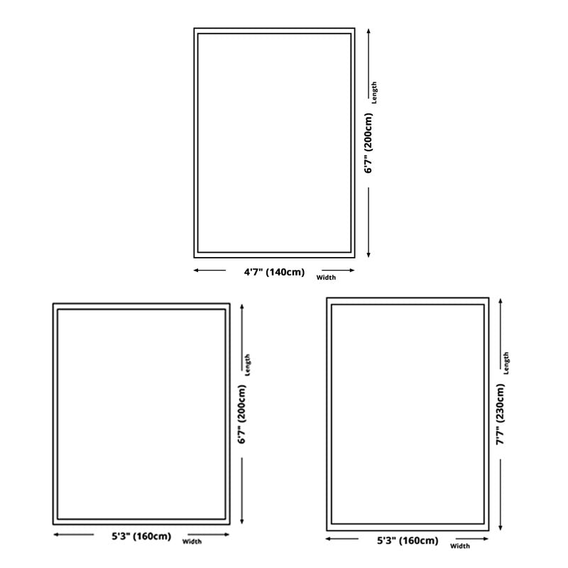 Minimalist Polyester Carpet Stripe Printed Rug Polyester Stain Resistant Area Rug for Living Room