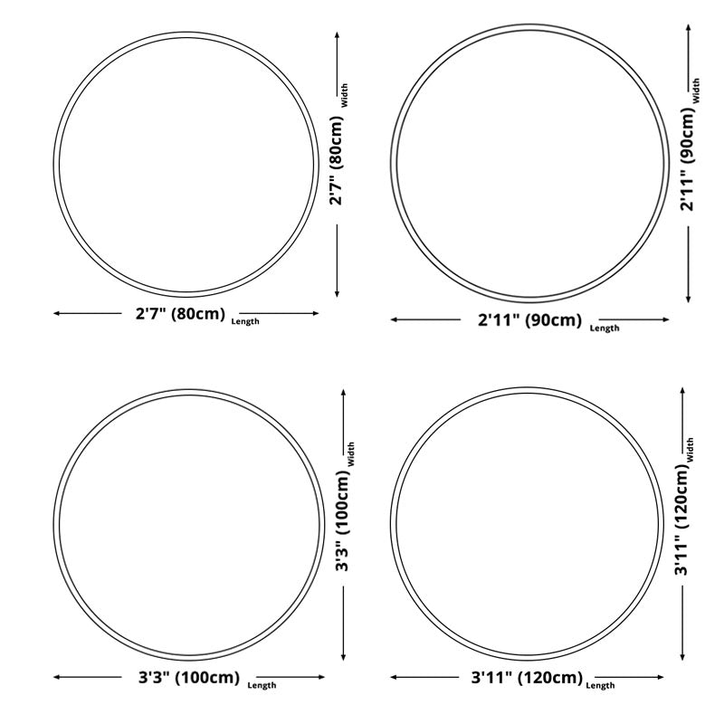 Round Strawberry Print Carpet Polyester Natural Rug Stain Resistant Area Carpet for Home Decoration