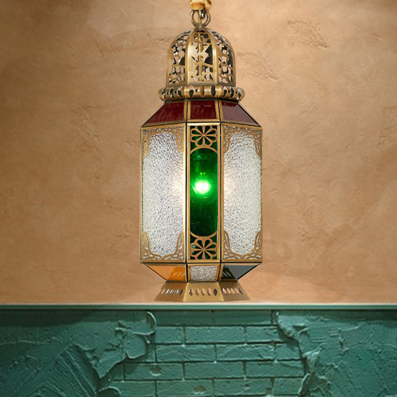 1 tête de lanterne Tradition Tradition en laiton Métal de plafond suspendu pour salle à manger