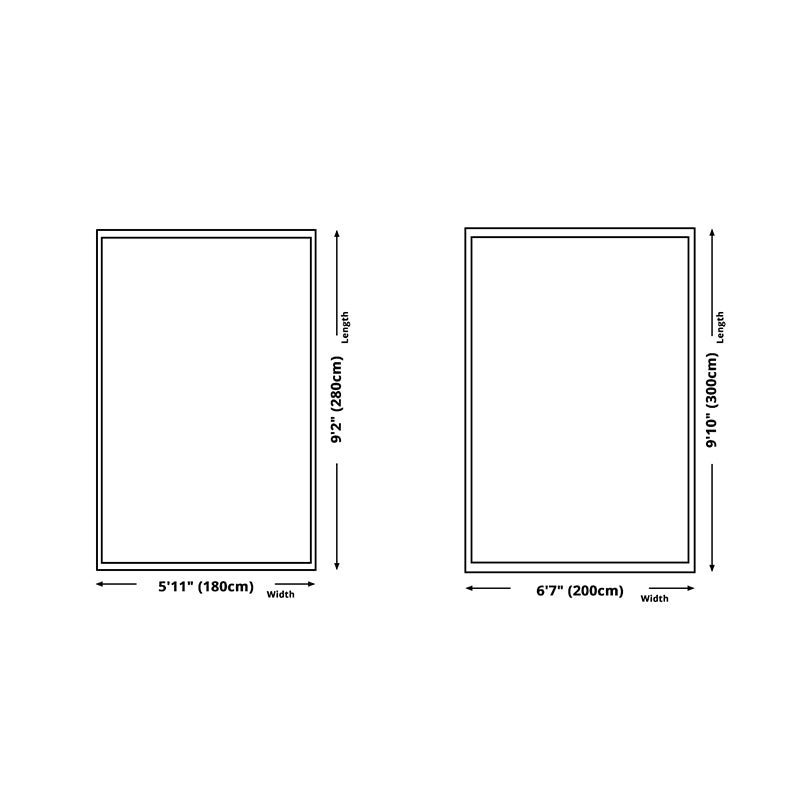 Black Modern Carpet Polyester Striped Carpet Non-Slip Backing Carpet for Living Room