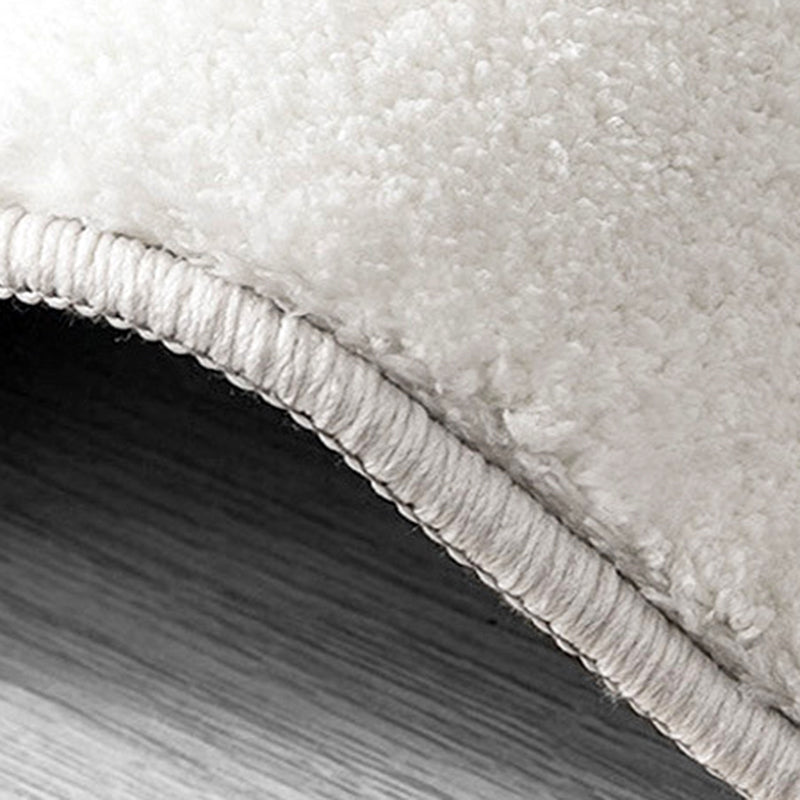 Black Modern Carpet Polyester Striped Carpet Non-Slip Backing Carpet for Living Room