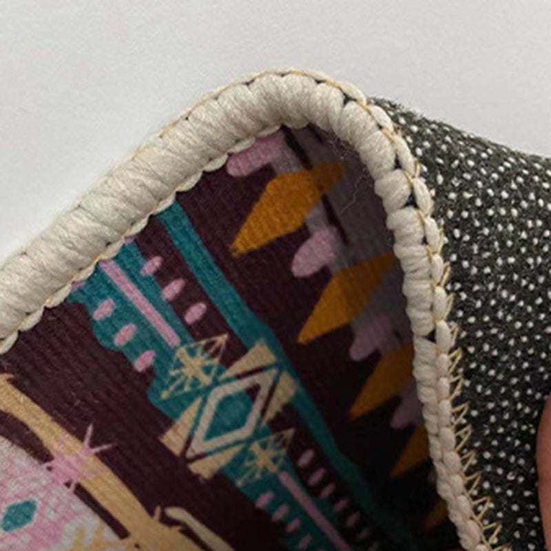 Sky Blue Modern Carpet Polyester Graphic Carpet Washable Carpet for Living Room