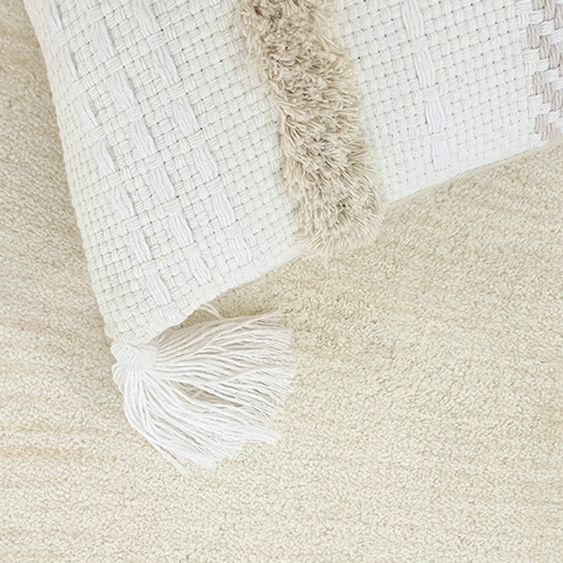 Simplicity Area Carpet Modern Rug Polyester Stain Resistant Area Rug for Living Room