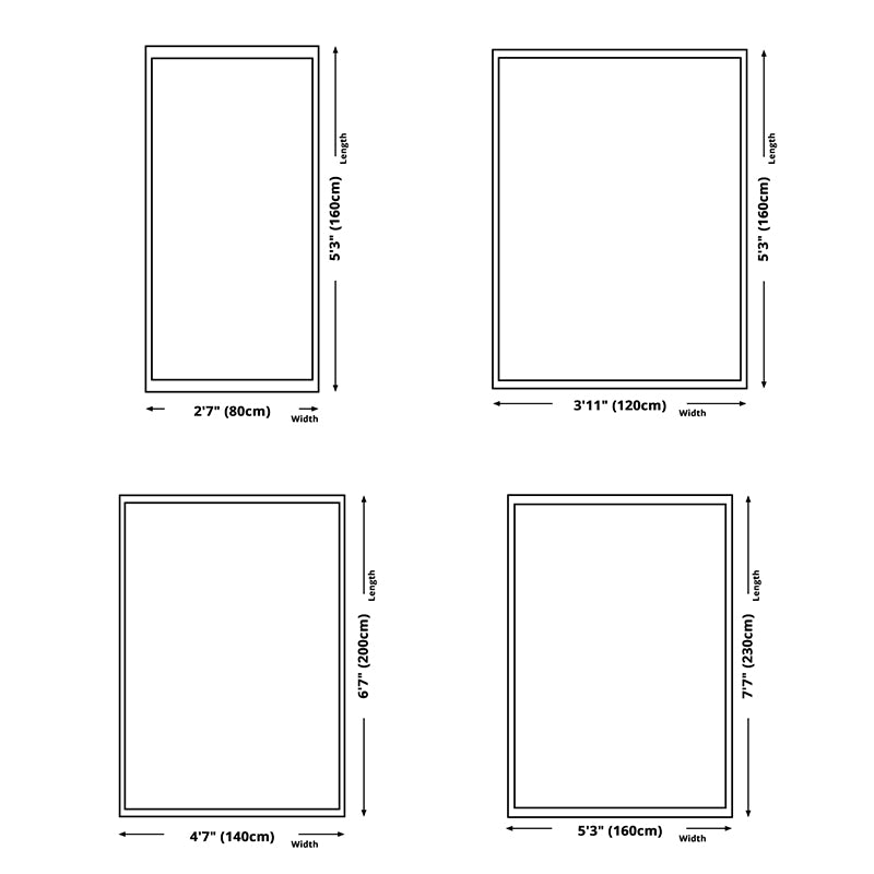 Brown Modern Carpet Polyester Line Carpet Non-Slip Backing Carpet for Home Decor