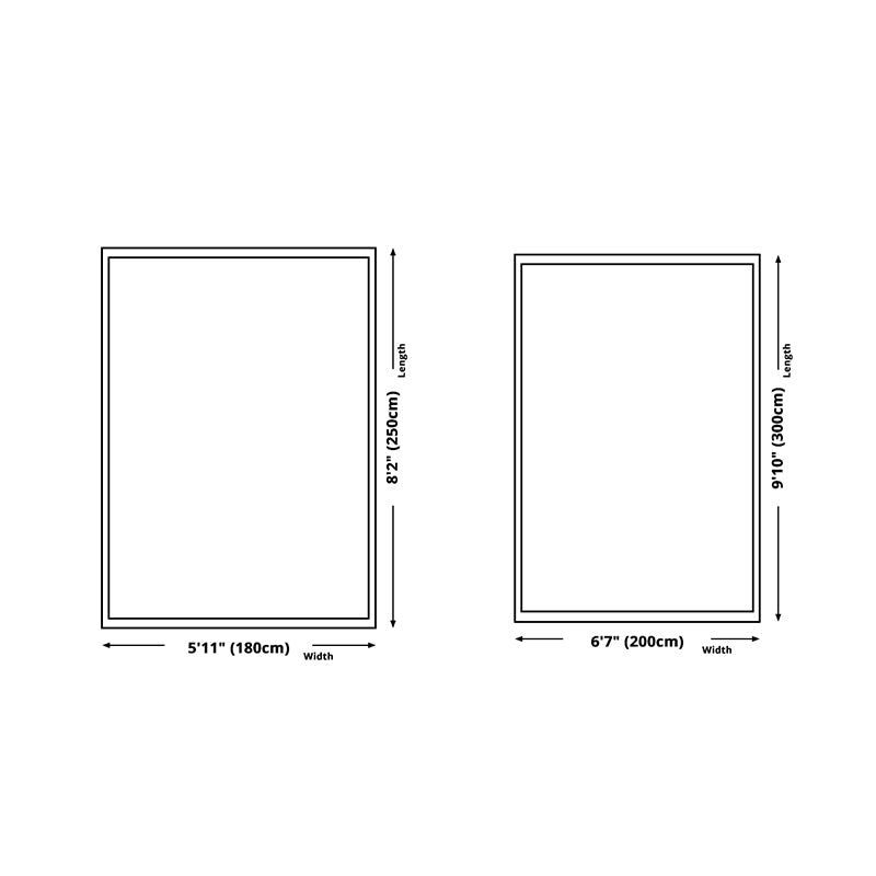 Brown Modern Carpet Polyester Line Carpet Non-Slip Backing Carpet for Home Decor