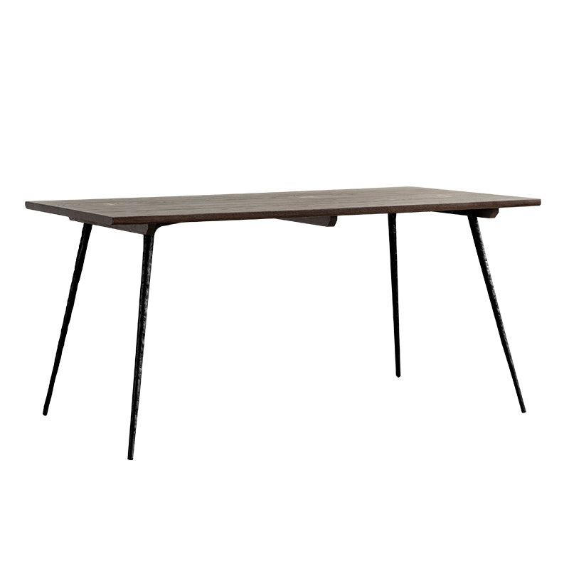 Table à manger en bois massif en chêne
