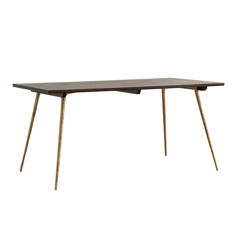 Table à manger en bois massif en chêne