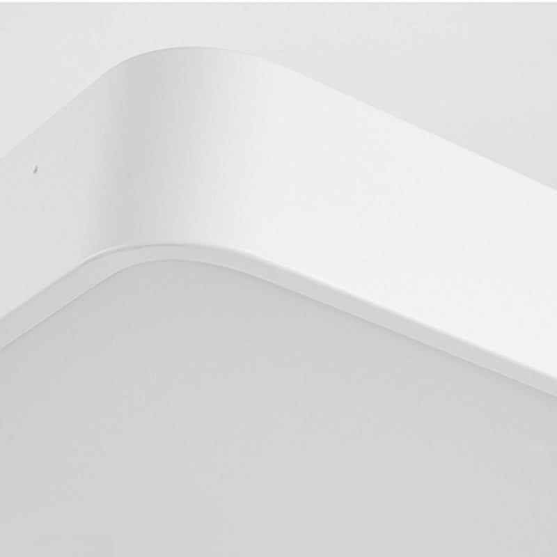 Makkaron -trommelförmige Lüfterbeleuchtung Acryl Kinder Schlafzimmer LED SEMI BUSH MOUNT LAMPE