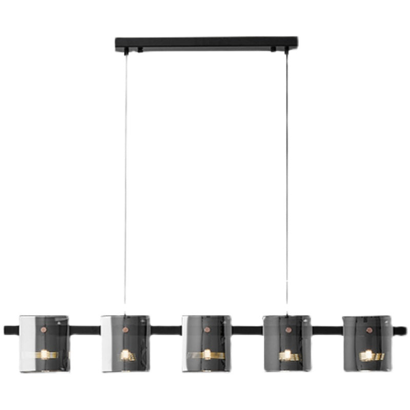 Characteristic Light Luxury Contemporary Style Hanging Island Pendant Light for Dining Room