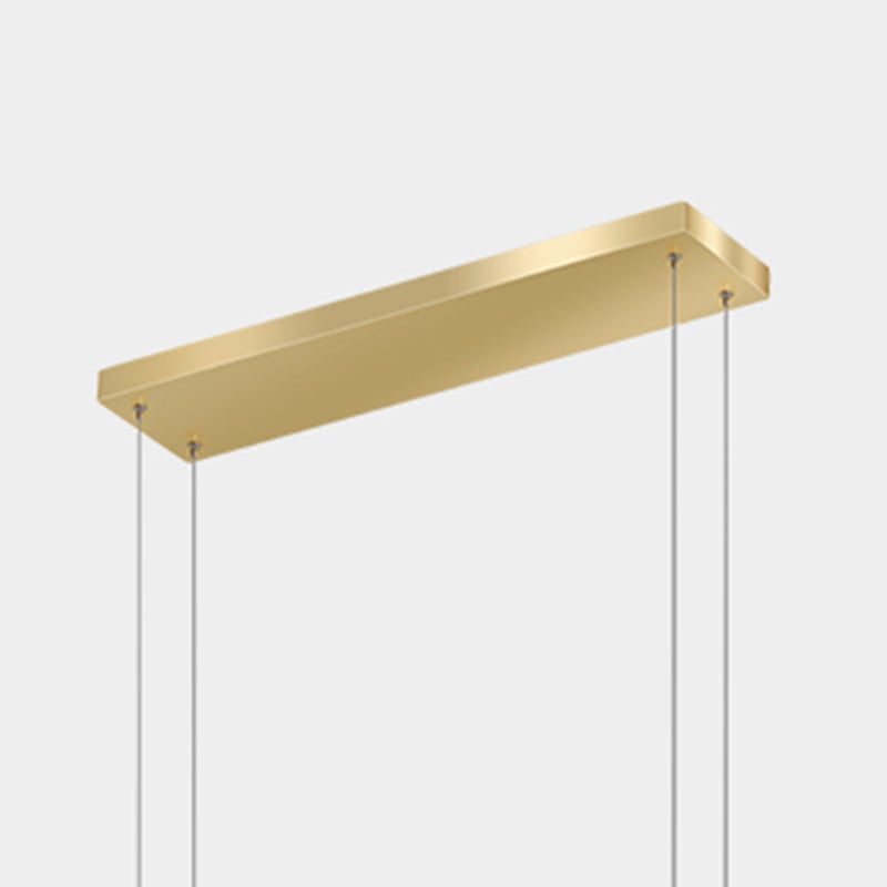 Minimalismo contemporaneo Caratteristico Stile nordico LED Isola sospesa Luce a ciondolo per sala da pranzo