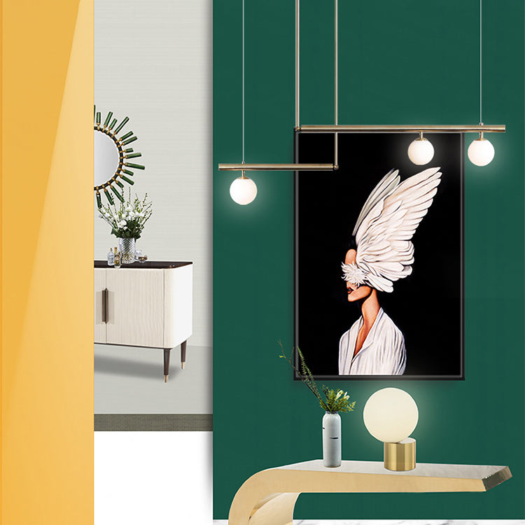 Globe Island Lighting Modern Lighting Chandelier Glass 3 Light Island Pendant Lights