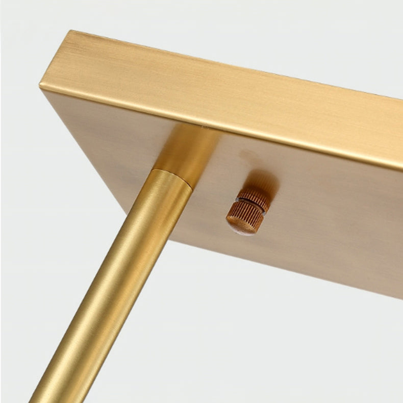 Modern Pendant Chandelier Globe Island Lighting Ideas Glass Island Ceiling Light in Gold