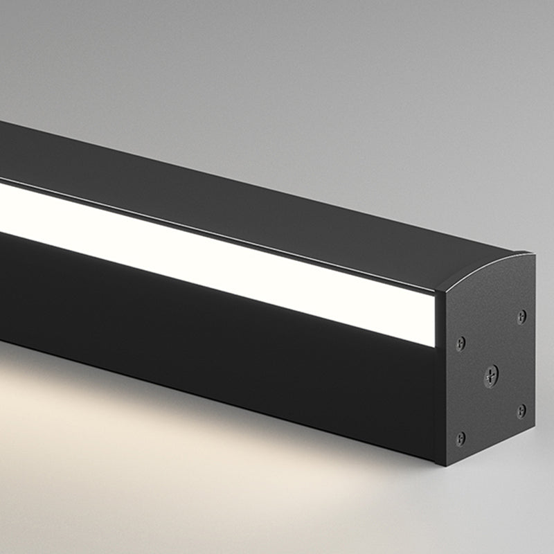 Lámpara de pared moderna lámpara lineal de luz de pared de luz montada en la pared