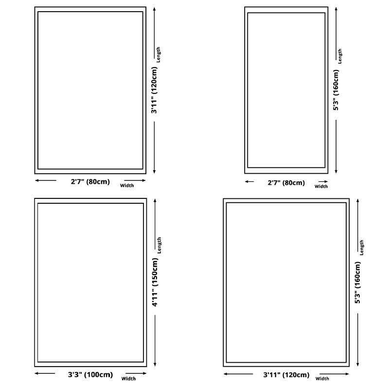 Black Retro Carpet Polyester Graphic Area Carpet Stain Resistant Carpet for Home Decor