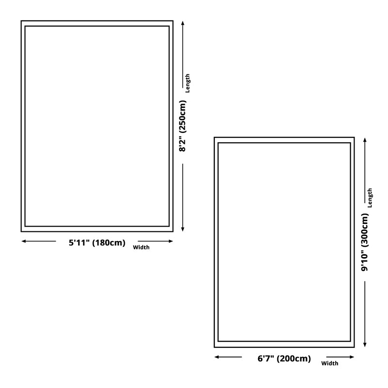 Modern Area Carpet Leisure Contrast Panel Indoor Rug Polyester Rug with Non-Slip Backing