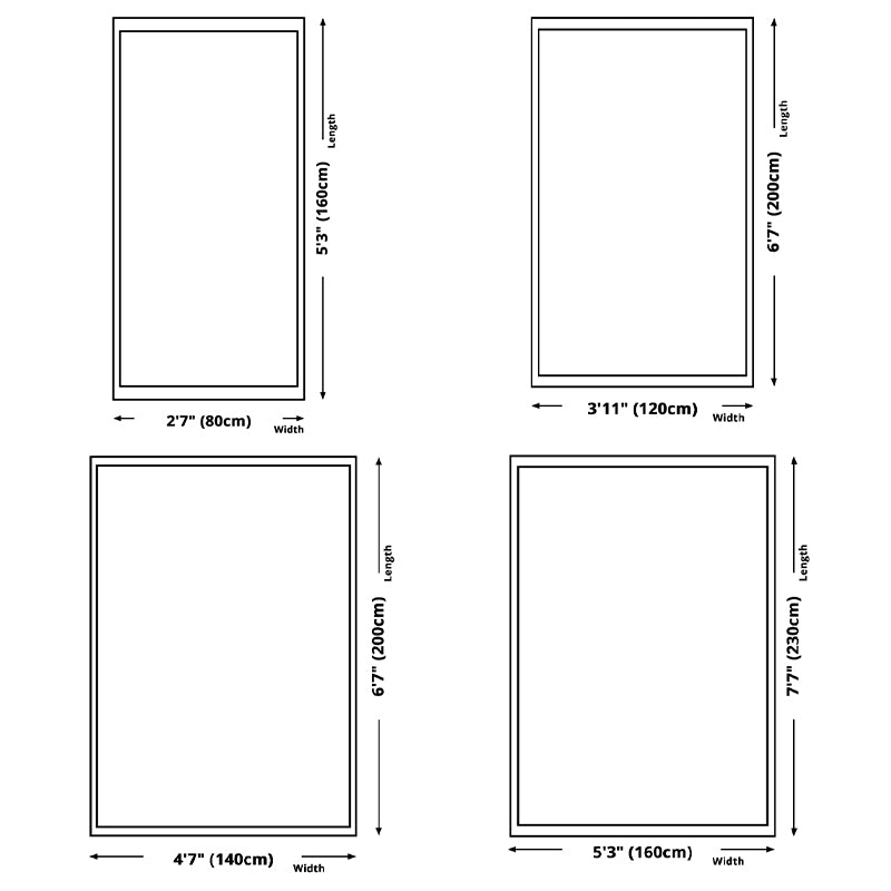 Grey Modern Carpet Geometric Pattern Polyester Area Rug Non-Slip Backing Rug for Bedroom