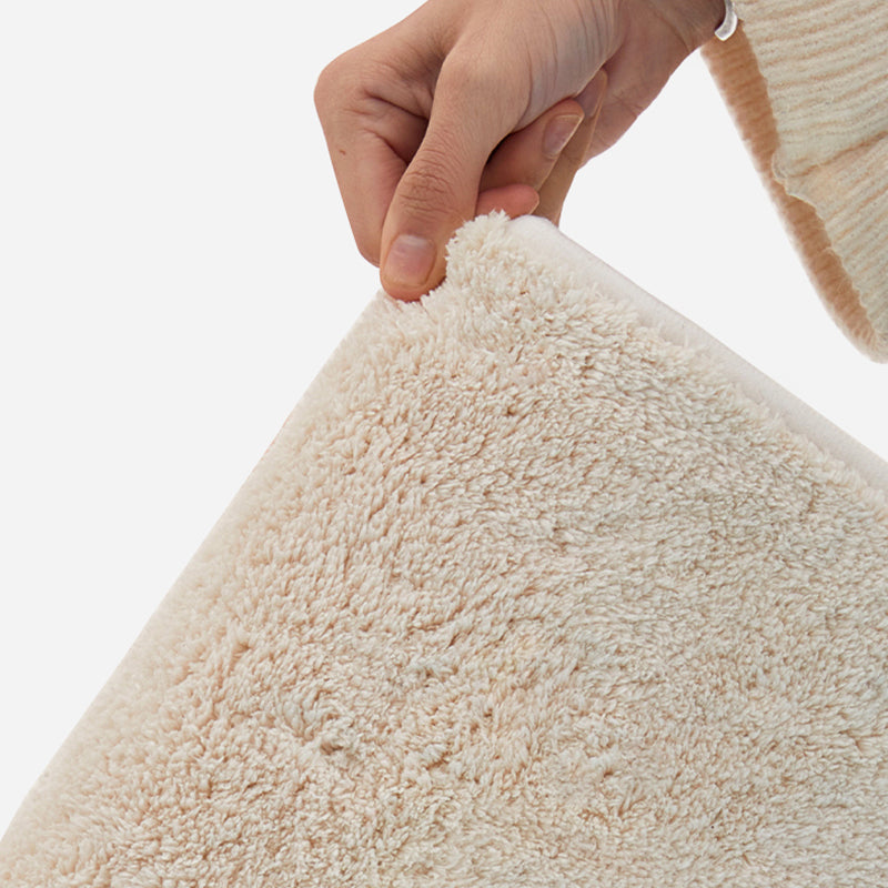 Grey Modern Carpet Geometric Pattern Polyester Area Rug Non-Slip Backing Rug for Bedroom