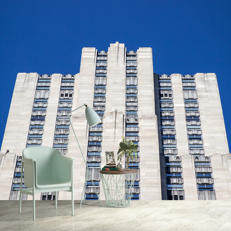 Building Murals Contemporary Waterproof Living Room Wall Decor, Size Optional