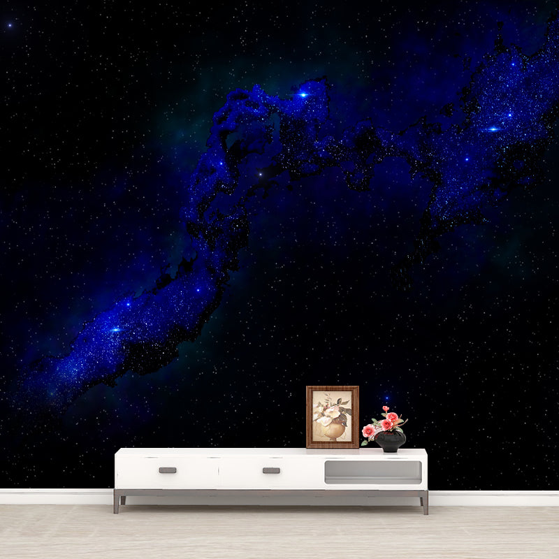 Magical Universe Starry Sky Mural for Sitting Room Moisture Resistant, Personalized Size Available