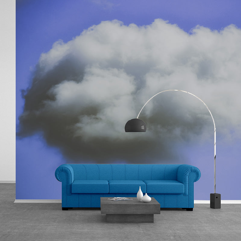 Sky Scenery Mural Wallpaper for Sitting Room Moisture Resistant, Personalized Size Available