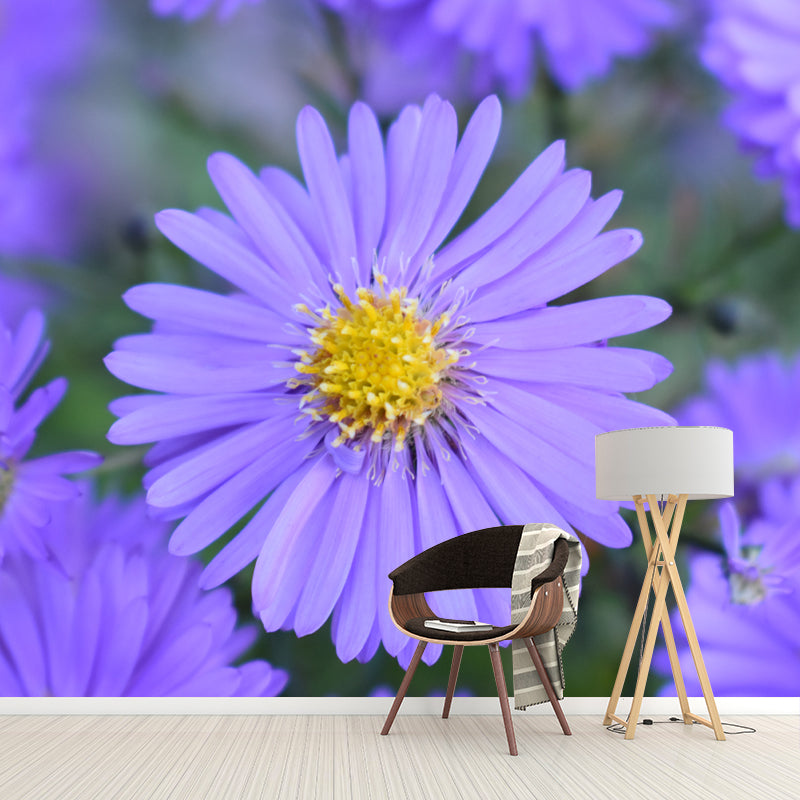 Beautiful Chrysanthemum Flowers Wall Decor for Bedroom Living Room,Custom Size Available