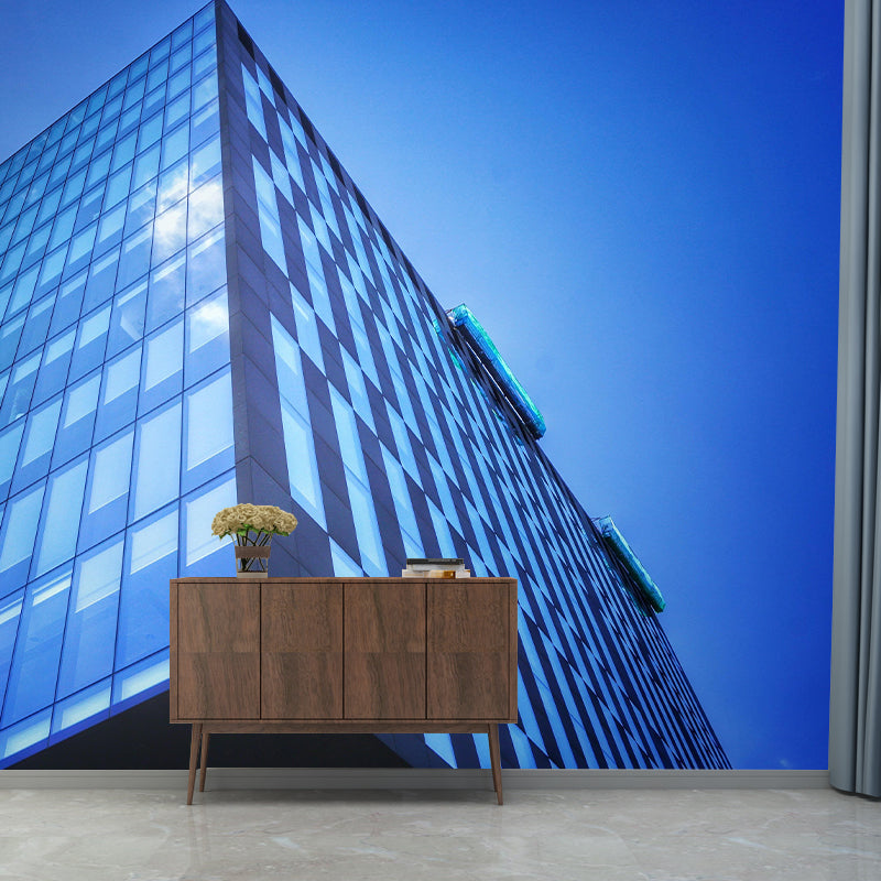 Buildings Wall Mural Horizontal Photography Eco-friendly Wall Covering for House