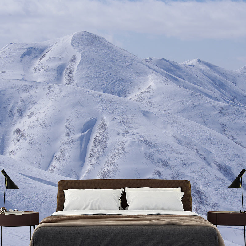 Mountain Scenery Mural Wallpaper Moisture Resistant Living Room Bedroom Home Decor