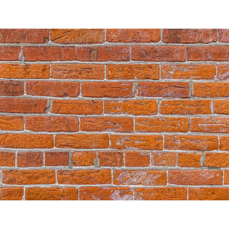 Brick Wall Style Mural Wallpaper Wall Art for Bar and Coffee Shop, Stain Resistant