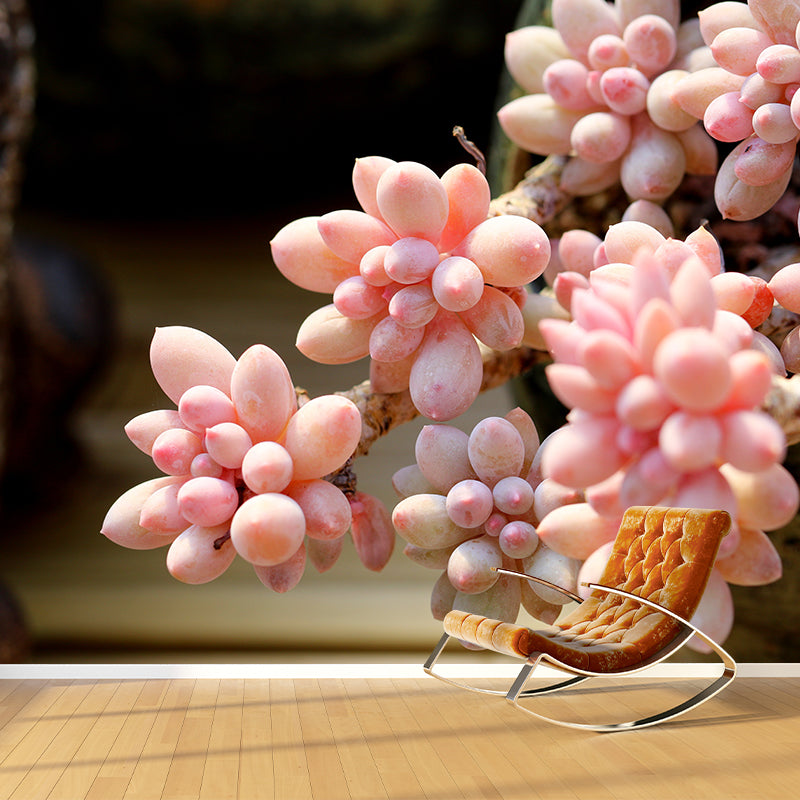 Common Plant Mural for Living Room Reading Room Decoration, Water Resistant