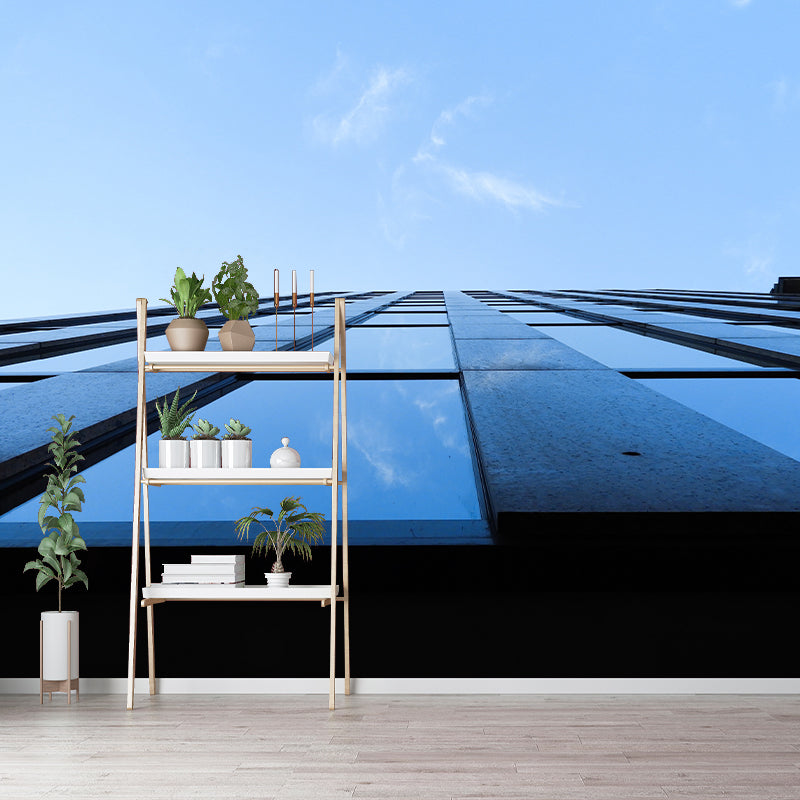 City High-rise Wall Covering for Meeting Room Decoration, Mildew Resistant