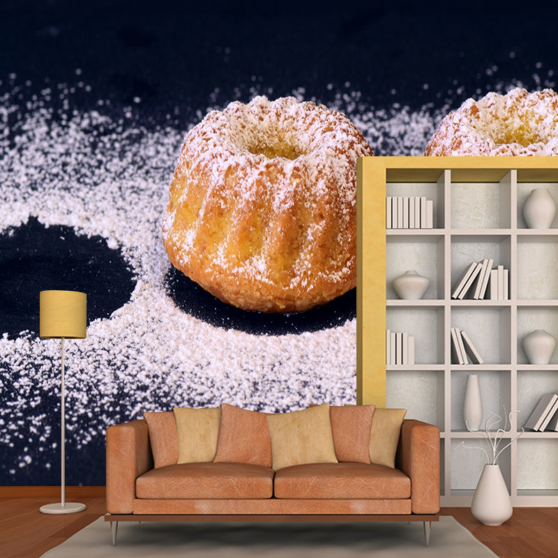 Modern Dessert Shop Decoration Tasty Dessert Mural, Custom Size Available