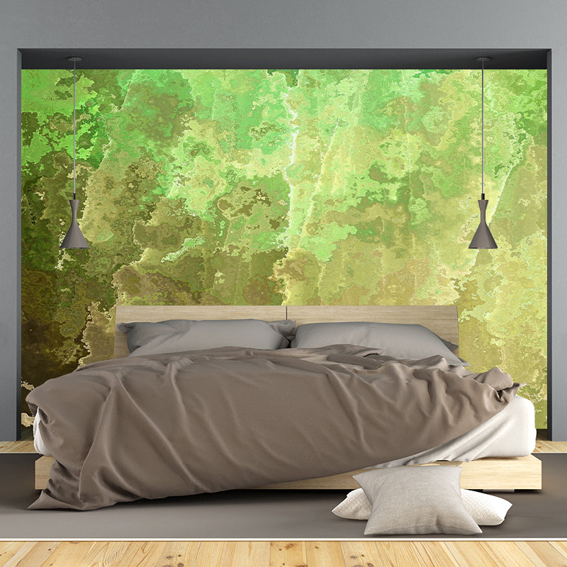 Simple Abstraction Mural Wallpaper for Sleeping Room Decor, Custom Size Available