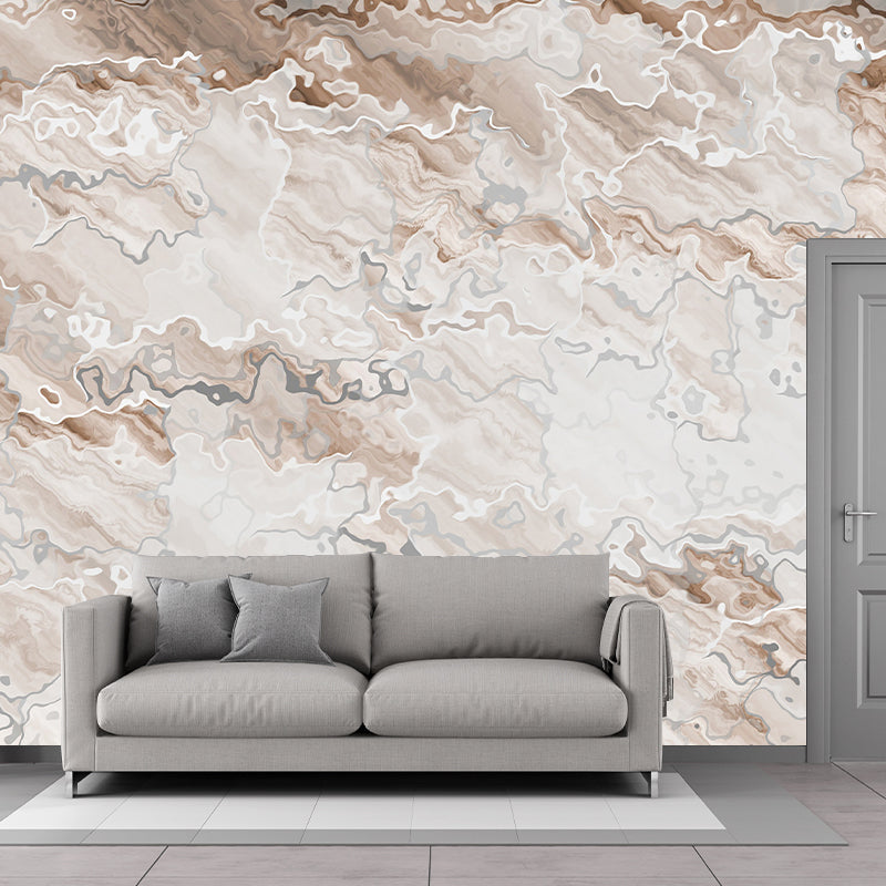 Abstract Wall Mural for Sitting Room Minimalist Decoration, Water Resistant