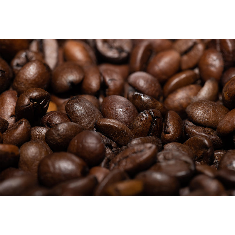 Coffee Beans Mural Wallpaper for Restaurant Decorative Stain Resistant