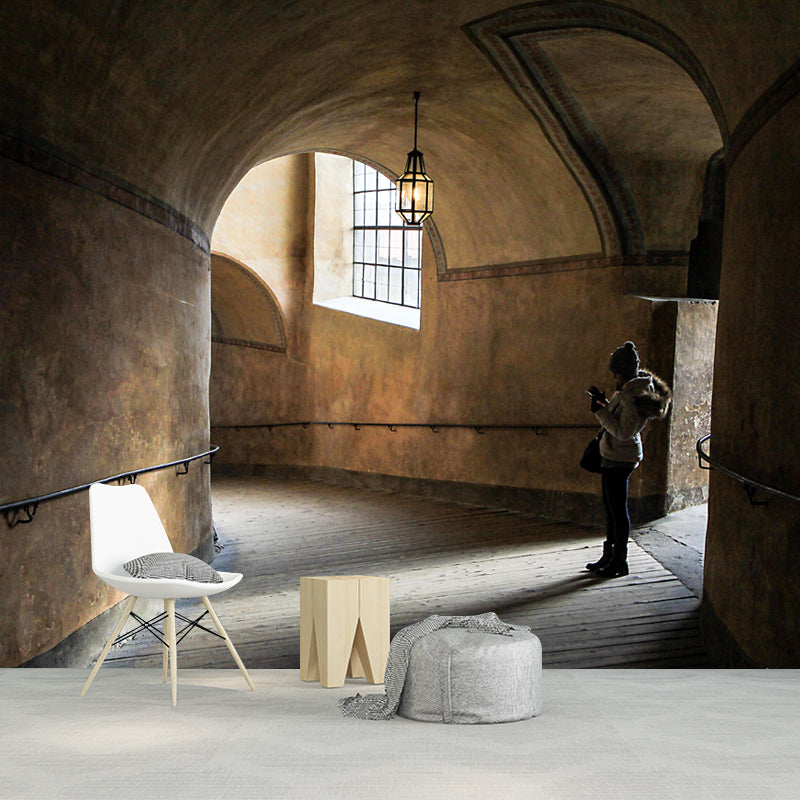 Minimalism 3D Art Illusion Mural Wall Decoration for Living Room Decoration