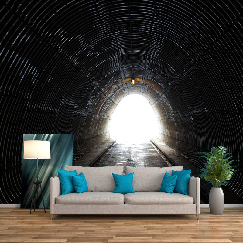 Minimalism 3D Art Illusion Mural Wall Decoration for Sitting Room Bedroom