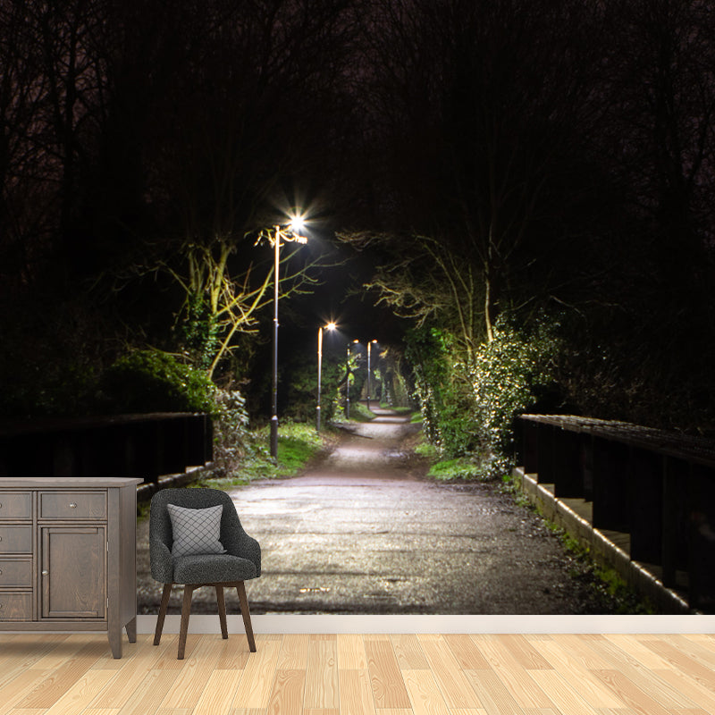 Minimalism 3D Art Illusion Mural Wall Decoration for Sitting Room Bedroom