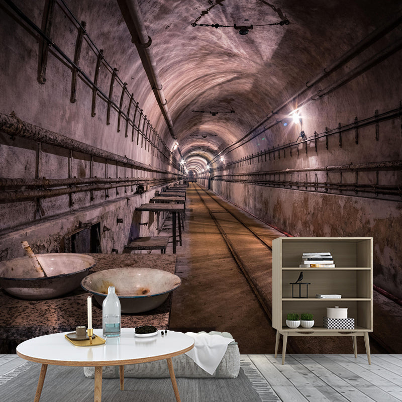 Minimalism 3D Art Illusion Mural Wall Decoration for Sitting Room Bedroom